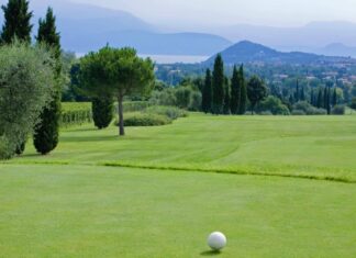 The main golf courses on Lake Garda Golf
