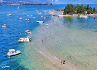 San Biagio Island (or Rabbit Island)! Isola dei Conigli o Isola di San Biagio al Lago di Garda