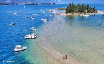 San Biagio Island (or Rabbit Island)! Isola dei Conigli o Isola di San Biagio al Lago di Garda