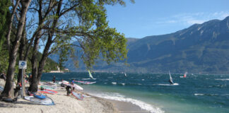 The best beaches in Campione del Garda spiagge-campione-garda